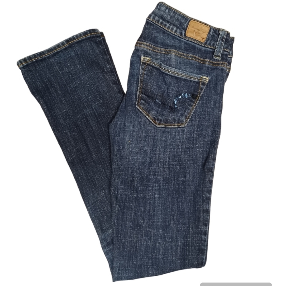 American Eagle Skinny Kick Flare Jeans